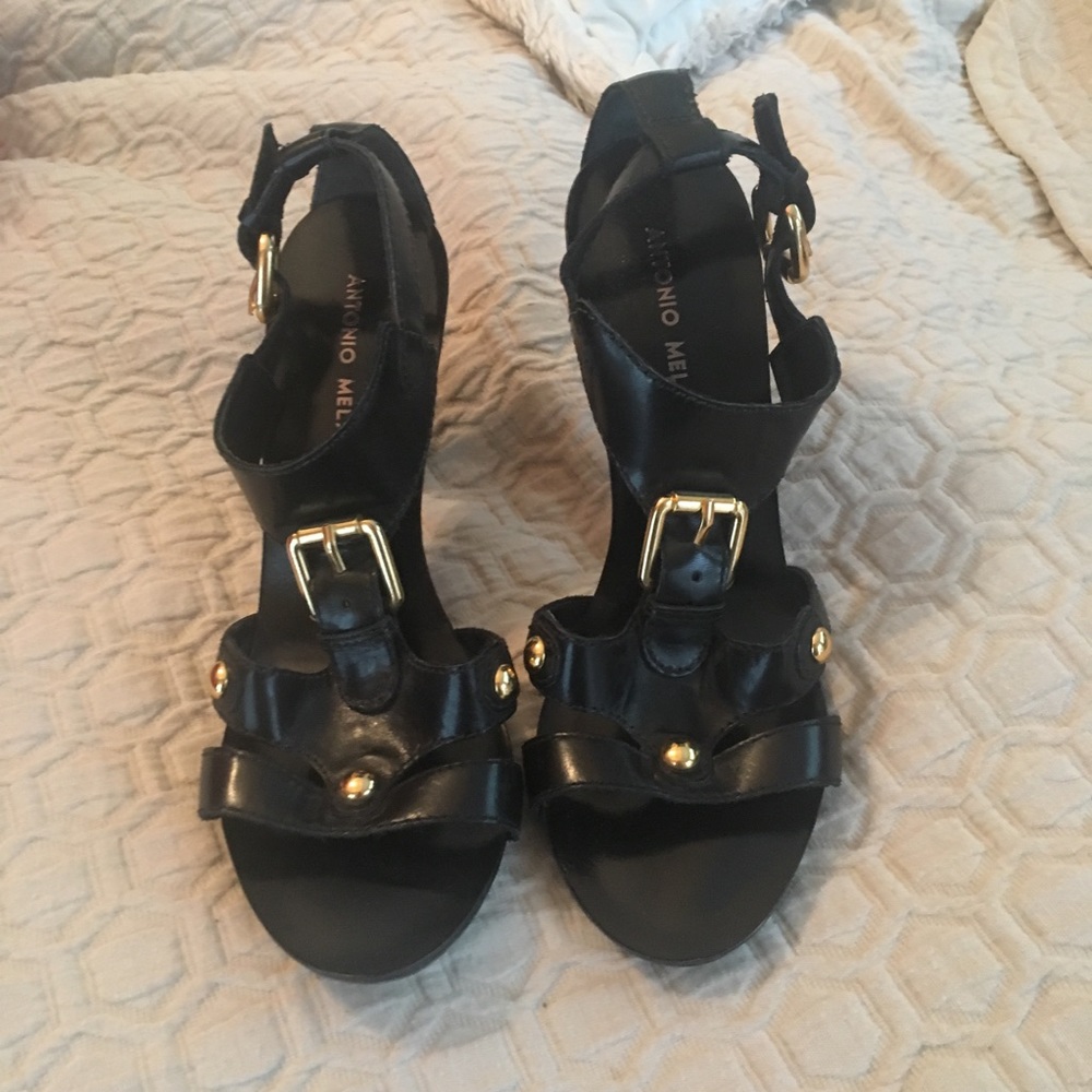 Antonio Melani black heels